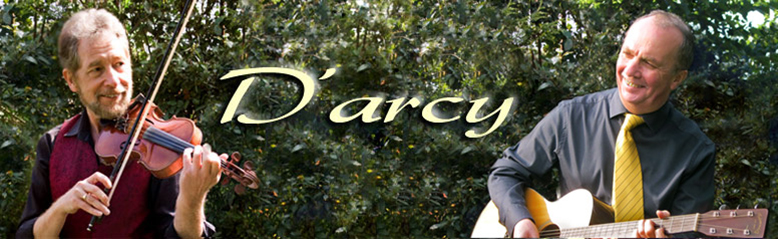 D'Arcy Duo, the fiddle and guitar duo for weddings and all other events